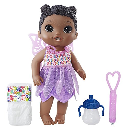 ベビーアライブ Baby Alive フェイスペイント フェアリー アフリカ系アメリカン 赤ちゃんのお人形