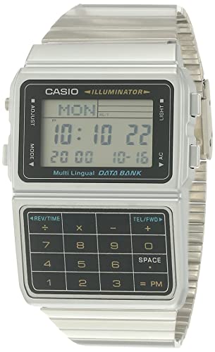 カシオ CASIO メンズ腕時計 25メモリ 電卓データバンクウォッチ