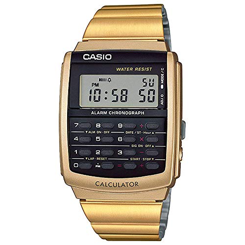 腕時計 カシオ メンズ Casio Databank CA506G-9AVT Calculator Watch