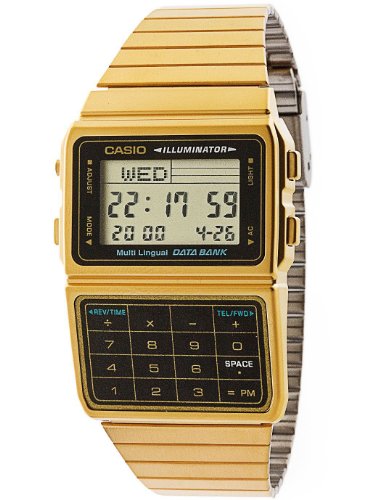 腕時計 カシオ メンズ Casio DBC611G-1D Casio Gold & Black Digital Watch - Gold / One Size