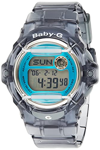 カシオ Casio レディース腕時計 Baby-G ベビージー BG169R-8B ブルー グレー スケルトン 20気圧防水 ケ