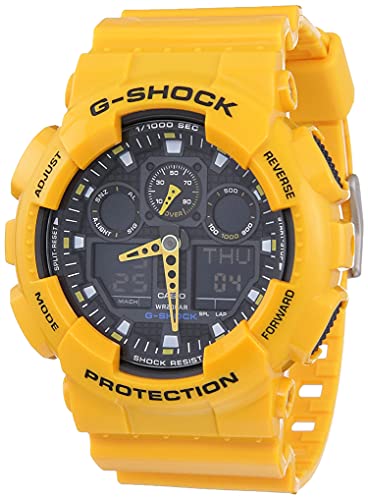 腕時計 カシオ メンズ Casio G-Shock Analog-Digital Black Dial Men's Watch - GA-100A-9ADR (G273)