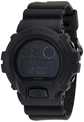 腕時計 カシオ メンズ Casio G-Shock Men's Black Out Basic Series All Black Resin Watch DW6900BB-1