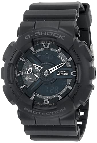 腕時計 カシオ メンズ Casio G-Shock Ana-digi World Time Black Dial Men's watch #GA110-1B