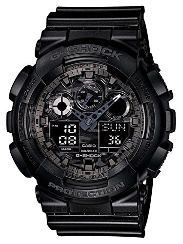 腕時計 カシオ メンズ Casio G-Shock Men's Watch GA-100CF, Black, Strap