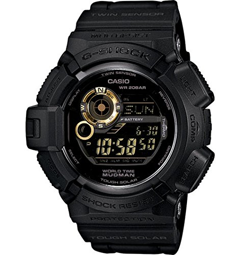腕時計 カシオ メンズ Casio Mens G-Shock Scorpion - Limited Edition Black with Gold- Accents