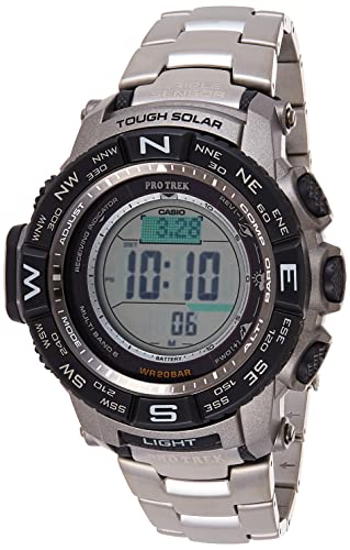 腕時計 カシオ メンズ Casio Men's Pro Trek PRW-3500T-7CR Tough Solar Triple Sensor Digital Sport Watch