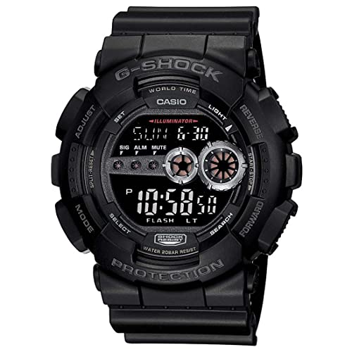 腕時計 カシオ メンズ Casio Men's GD100-1BCR G-Shock X-Large Black Multi-Functional Digital Sport W...