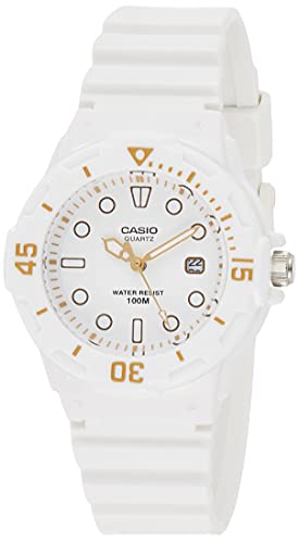 腕時計 カシオ レディース Casio Women's LRW200H-7E2VCF Dive Series Diver-Look White Watch