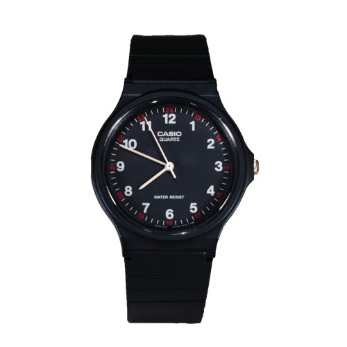 腕時計 カシオ メンズ Casio MQ24-1B Analog Watch Black 1 Size