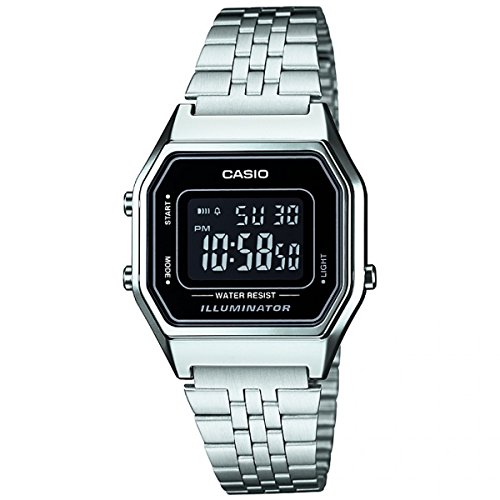 腕時計 カシオ レディース Casio Collection Women's Watch LA680WEA-1BEF - Black