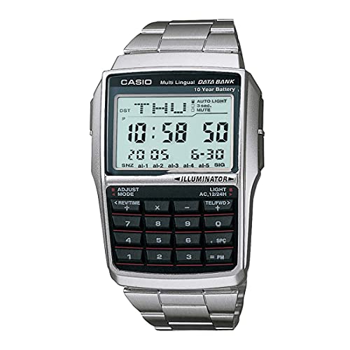 腕時計 カシオ メンズ Casio General Men's Watches Data Bank DBC-32D-1ADF - WW, Grey/Silver