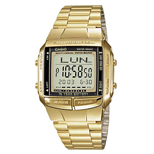 腕時計 カシオ メンズ Casio Gold & Black Digital Watch - Gold / One Size DB-360G-9A