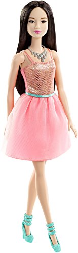 バービー バービー人形 Barbie Glitz Doll, Coral Dress