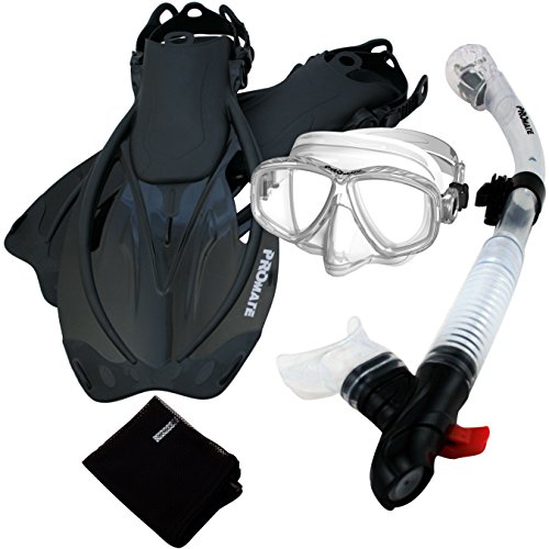 シュノーケリング マリンスポーツ 285890-ClrwBk-SM, Snorkeling Purge Mask Dry Snorkel Fins Mesh B