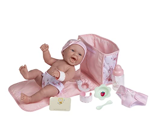JCトイズ JC Toys 新生児 10ピースのデラックスギフトセット リアルな赤ちゃん人形 腕も脚も動く