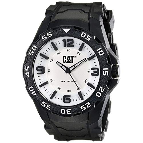 腕時計 キャタピラー メンズ CAT WATCHES Men's LB11121137 Motion Analog Display Quartz Black Watch