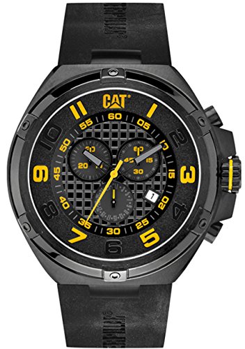 腕時計 キャタピラー メンズ CAT WATCHES Men's SA16321111 Blade Analog Display Quartz Black Watch