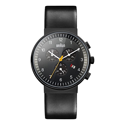 腕時計 ブラウン メンズ Braun Men's BN0035BKBKG Classic Chronograph Analog Display Quartz Black Watch