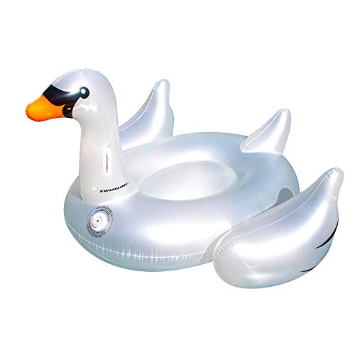 フロート プール 水遊び SWIMLINE ORIGINAL 90702 LED Inflatable Swan Pool Float Floatie Ride-On Lounge