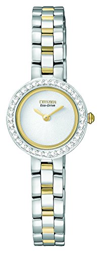 腕時計 シチズン 逆輸入 Citizen Women's EX1084-55A Eco-Drive Silhouette Crystal Watch