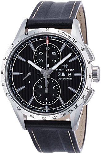 腕時計 ハミルトン メンズ Hamilton Broadway Automatic Chronograph Grey Dial Men's Watch H43516731