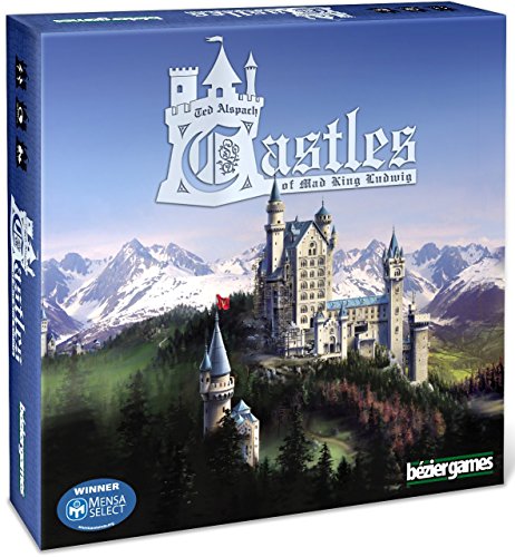 ボードゲーム 英語 アメリカ Castles of Mad King Ludwig 2nd Edition by Bezier Games