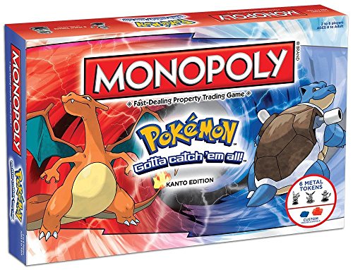 ボードゲーム 英語 アメリカ MONOPOLY: Pokemon Kanto Edition