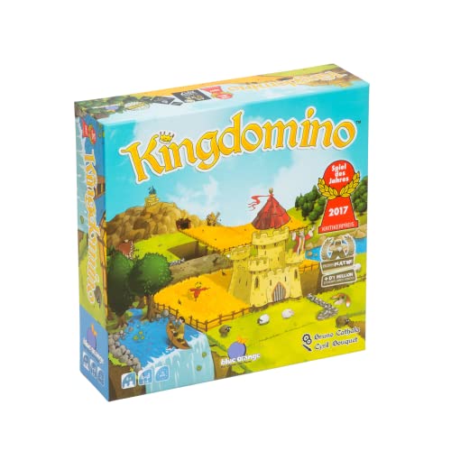 ボードゲーム 英語 アメリカ Blue Orange Games Kingdomino Award Winning Family Strategy Board Game,