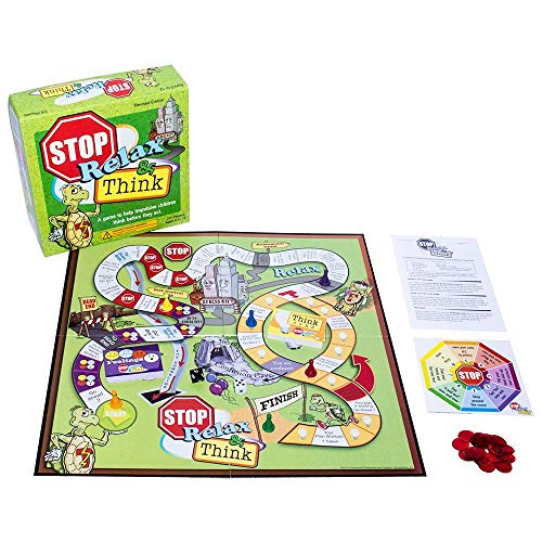 ボードゲーム 英語 アメリカ Stop, Relax & Think: A Game to Help Impulsive Children Think Before The