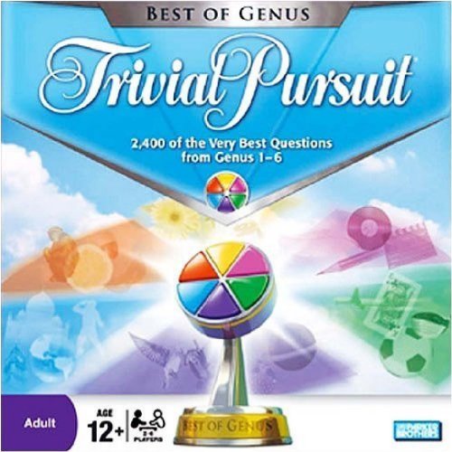 ボードゲーム 英語 アメリカ Trivial Pursuit Best of Genus Edition Board Game