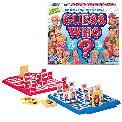 ボードゲーム 英語 アメリカ Guess Who? Board Game with Classic Characters by Winning Moves Games US