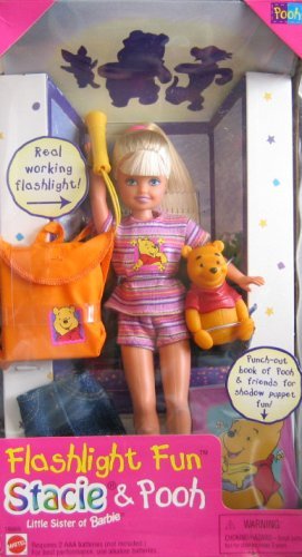 バービー バービー人形 チェルシー Barbie STACIE Flashlight Fun Stacie & Pooh (1997)