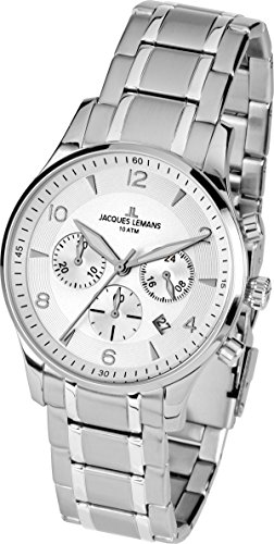 腕時計 ジャックルマン オーストリア Jacques Lemans London 1-1654J Mens Chronograph Classic & Si