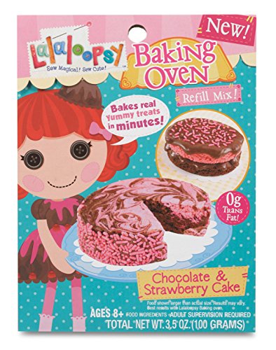 ララループシー 人形 ドール Lalaloopsy Baking Oven Mix- Chocolate & Strawberry Cake