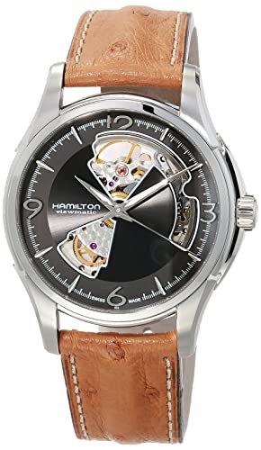 腕時計 ハミルトン メンズ Hamilton Watch Jazzmaster Open Heart Swiss Automatic Watch 40mm Case, Grey