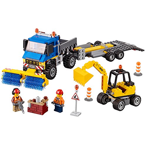 レゴ シティ LEGO City Great Vehicles Sweeper & Excavator 60152 Building Toy