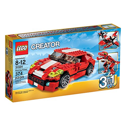 レゴ クリエイター 31024 ダイノ 374ピース LEGO CREATOR 3in1 スポーツカー、恐竜、水上飛行機に組み立