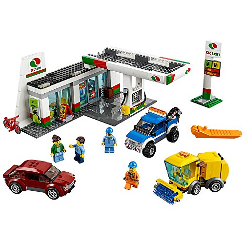 レゴ シティ LEGO City Town 60132 Service Station Building Kit (515 Piece)