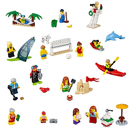 レゴ シティ LEGO City Town People Pack ? Fun at The Beach 60153 Building Kit (169 Piece)