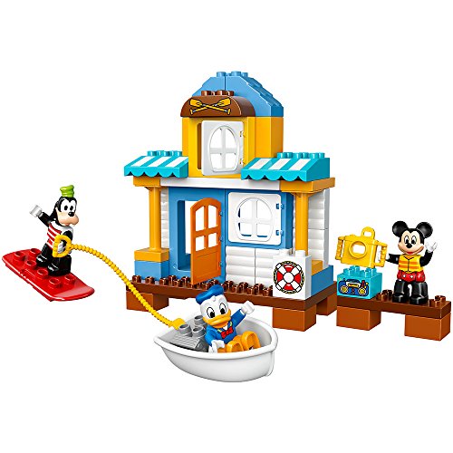 レゴ デュプロ LEGO DUPLO Disney Junior Mickey & Friends Beach House, Preschool, Pre-Kindergarten Large B
