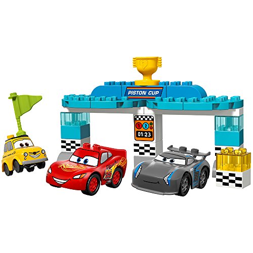 レゴ デュプロ LEGO DUPLO Piston Cup Race 10857 Building Kit (31 Pieces) (Discontinued by Manufacturer)