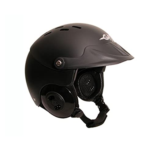 ウォーターヘルメット 安全 マリンスポーツ Gath Gedi Helmet with Peak - Black - XL