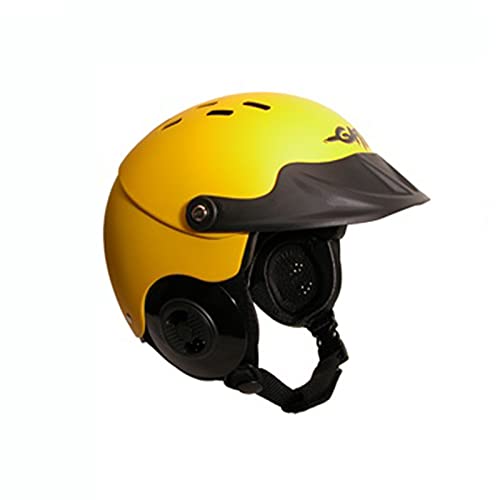 ウォーターヘルメット 安全 マリンスポーツ Gath Gedi Helmet with Peak - Yellow - XL