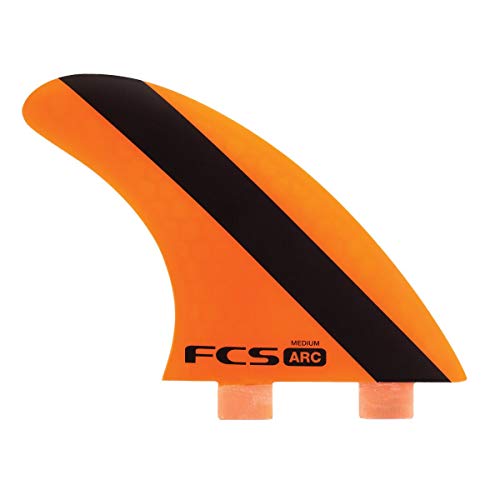 サーフィン フィン マリンスポーツ FCS Arc Performance Core Triquad Fin Medium Orange