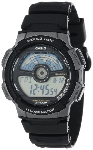 腕時計 カシオ メンズ Casio Men's AE1100W-1A Sport Multi-Function Grey Dial Watch