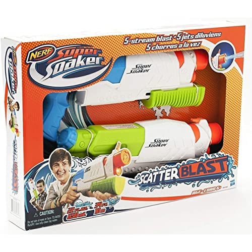 ナーフ 水鉄砲 アメリカ Nerf Super Soaker Scatterblast Blaster (Twin Pack)