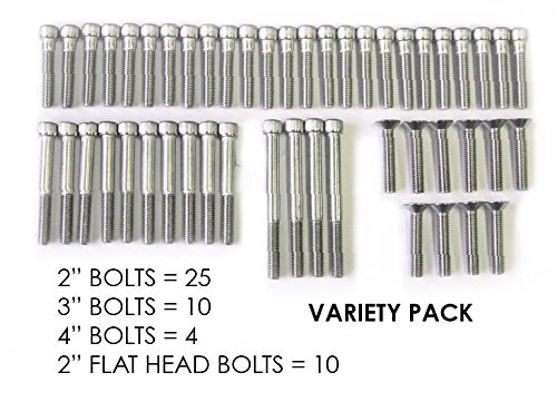 海外正規品 並行輸入品 アメリカ直輸入 Escape Climbing 49 Stainless Steel Bolt Variety Pack D