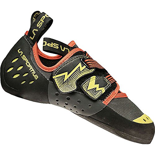 海外正規品 並行輸入品 アメリカ直輸入 La Sportiva Men's OXYGYM Climbing Shoe, Carbon/Sulphur,