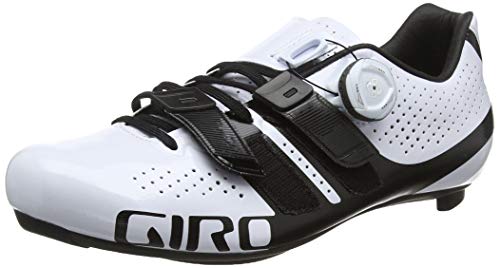 海外正規品 並行輸入品 アメリカ直輸入 Giro Factor Techlace Mens Road Cycling Shoe − 41, Whit